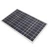 Solar Panel with 40A Controller Polysilicon 30W Dual USB Charging High Conversion Efficiency for RV Car Ships Airplanes