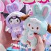 Toptoy Sanrio Семейный Эльф Кролик Серия для Младенцев Плюшевая Виниловая Слепая Коробка Куроми Синнаморолл Хелло Китти Фигурка Девочки Очаровательная Последнего Года Подарок