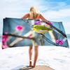 Bird Print Pattern Series Seaside Vacation Beach Towel Swimming Bath Towel Sports Towel