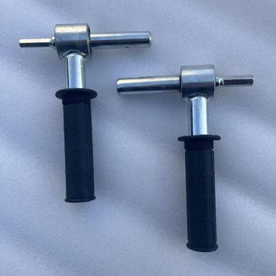 Аксессуары для ледобура: Адаптер для шестигранной дрели с рукояткой и головкой для преобразования ручной дрели, 20 мм