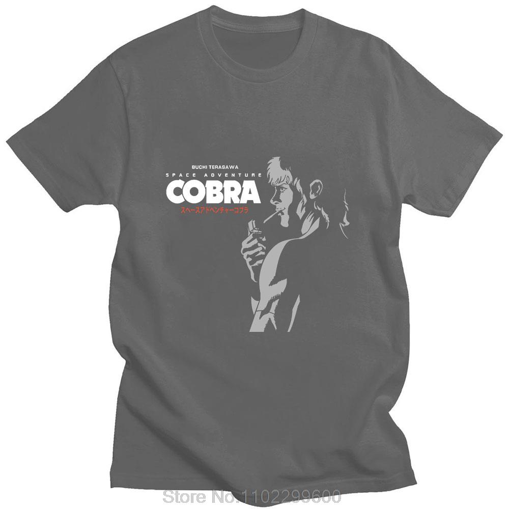 Anime Space Adventure Cobra 2022 Fashion Hot Sale Classic Print Summer Shortsleeved Thin Cotton Loose Casual Sports Unisex Tshirt