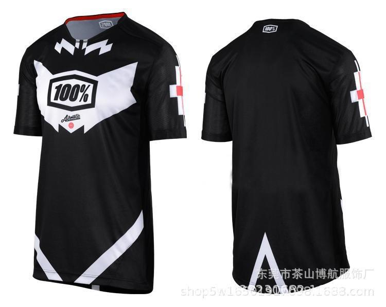 Cross-border hot-selling outdoor sports off-road cycling suits, downhill suits, short tops, club uniforms, crew neck T-shirts, jerseys