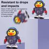 Electric Dancing Astronaut Duck Toy with LED Light Music Kids Walking