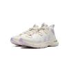 Li Ning Kids Sports Lifestyle Series Comfortable Fashion Non-Slip Wear-Resistant Mid-Top Casual Shoes Kids Casual Shoes Off-White Purple YKCU174-2