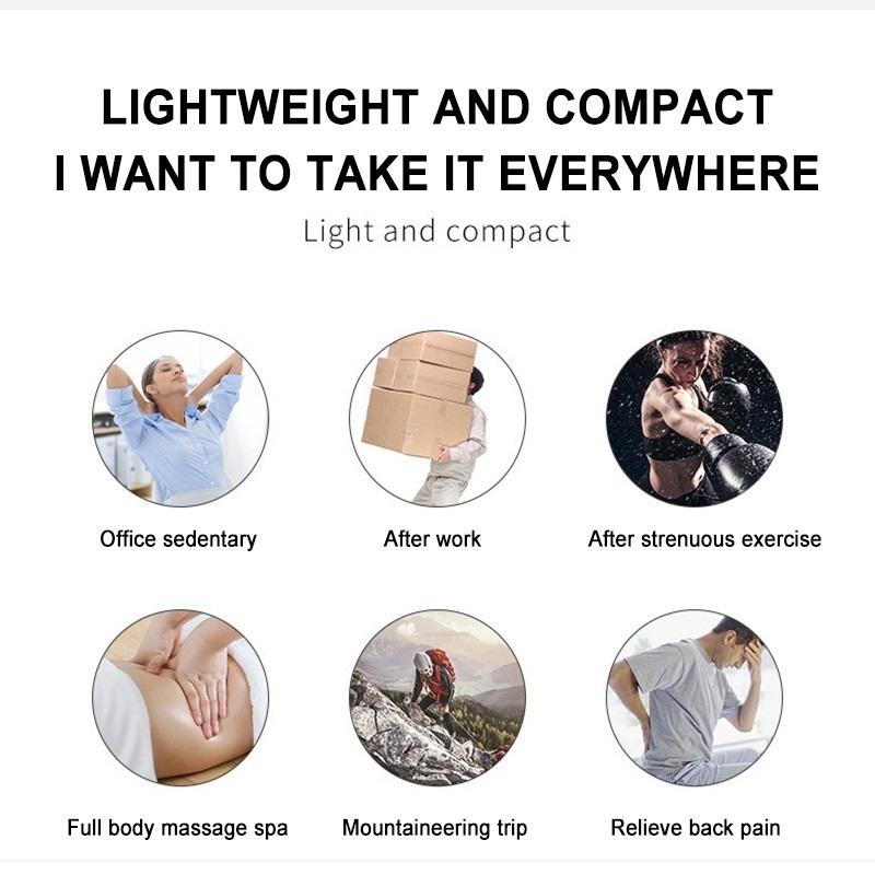 Мини-электрический вибрационный массажный пистолет, портативное оборудование для фитнеса, массажер для релаксации мышц, пистолет для фасции