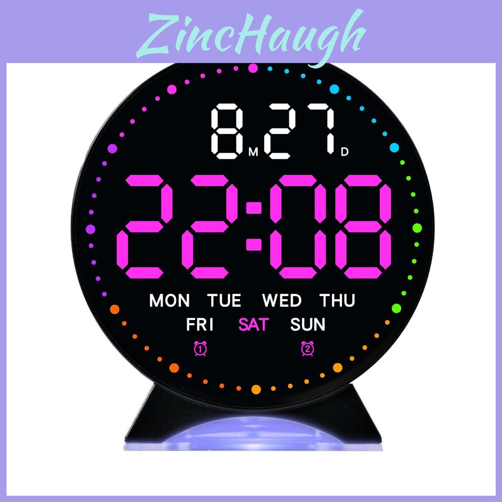 Electronic Bedside Alarm Clock With Countdown And Weekday Display For Home Use