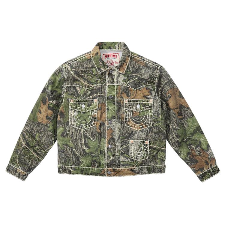 Supreme Джинсовая куртка-тракер True Religion SUP-FW21-214