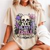 All Plants Are Edible Shirt, Pretty Doesnt Mean Safe Graphic Tee, Cute Goth Clothes, Carnivorous Plant Flower Print Shirt Gift, Plant Gift