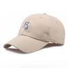 Новая унисекс Модная вышитая кепка-бейсболка WoUnisex Хлопковая Snapback Папина костяная кепка Летняя для пары Хип-хоп кепка Gorras