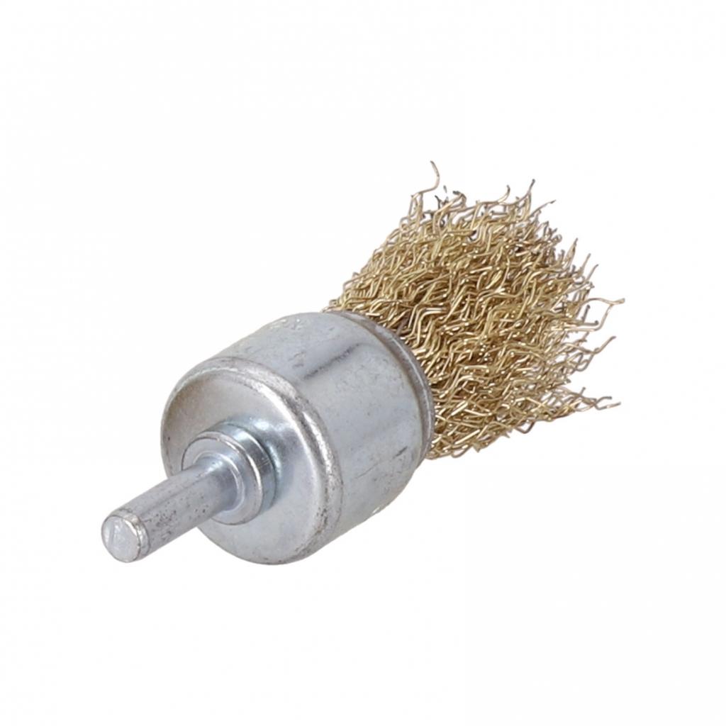 25mm Brass Wire Brush End Wire Brushes Crimp Cup Set