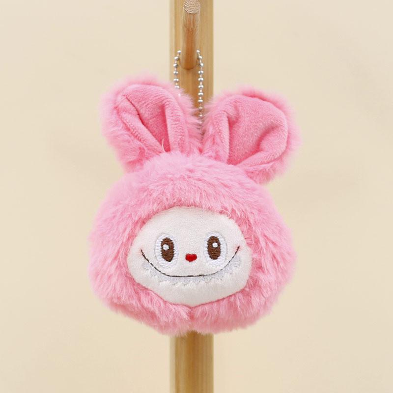 Adorable Bunny Plush Keychain Super Soft Short Plush Stuffed Animal Toy