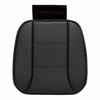 BONFORM Seat Cushion Advanced Leather Light/Normal Car Hip Type with Stopper 45x45cm Black 5744-43BK