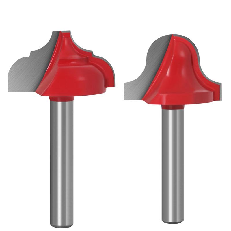 1 шт., 6 мм, деревянная фреза с хвостовиком, прямая торцевая фреза, триммер для чистки, заподлицо, угловая, круглая, коробчатая, инструменты