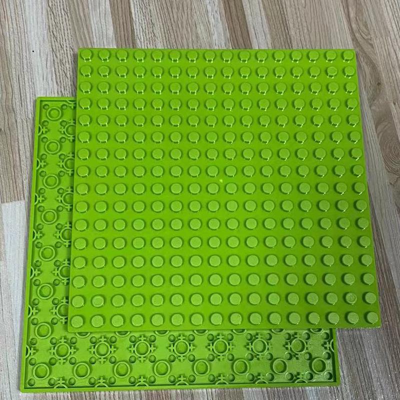 32x32 Dots Double Sided Baseplate for Building Brick 16x16 City Classic Block Plates DIY Plastic Small Block Assembly Part Toy