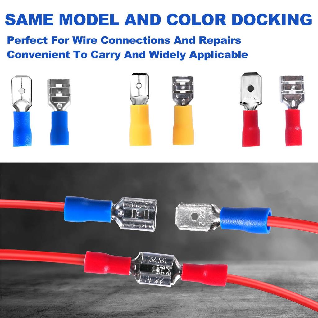 Набор автомобильных проволочных соединителей 280 шт. Холоднопрессованные клеммы OT/UT Круглые Вилочные Лопатообразные Клеммы для Проводки