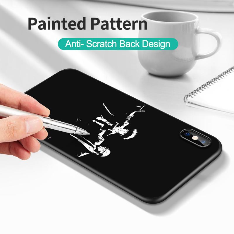 Black Tpu Case For Samsung Galaxy F23 M12 M22 M23 M32 4G M52 5G M30S M21 Space Cowboy Bebop