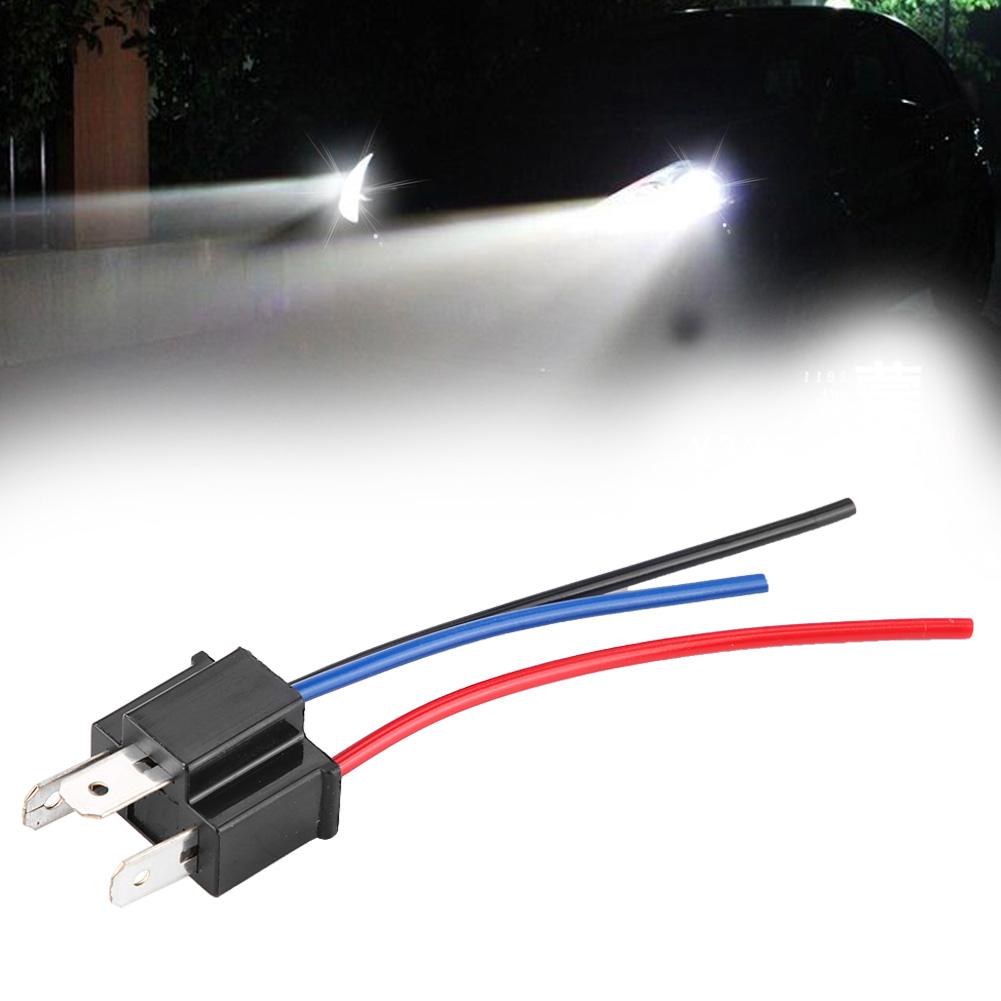 H4 Мужской удлинитель головки разъема штепсельной вилки с жгутом проводов Heavy Duty