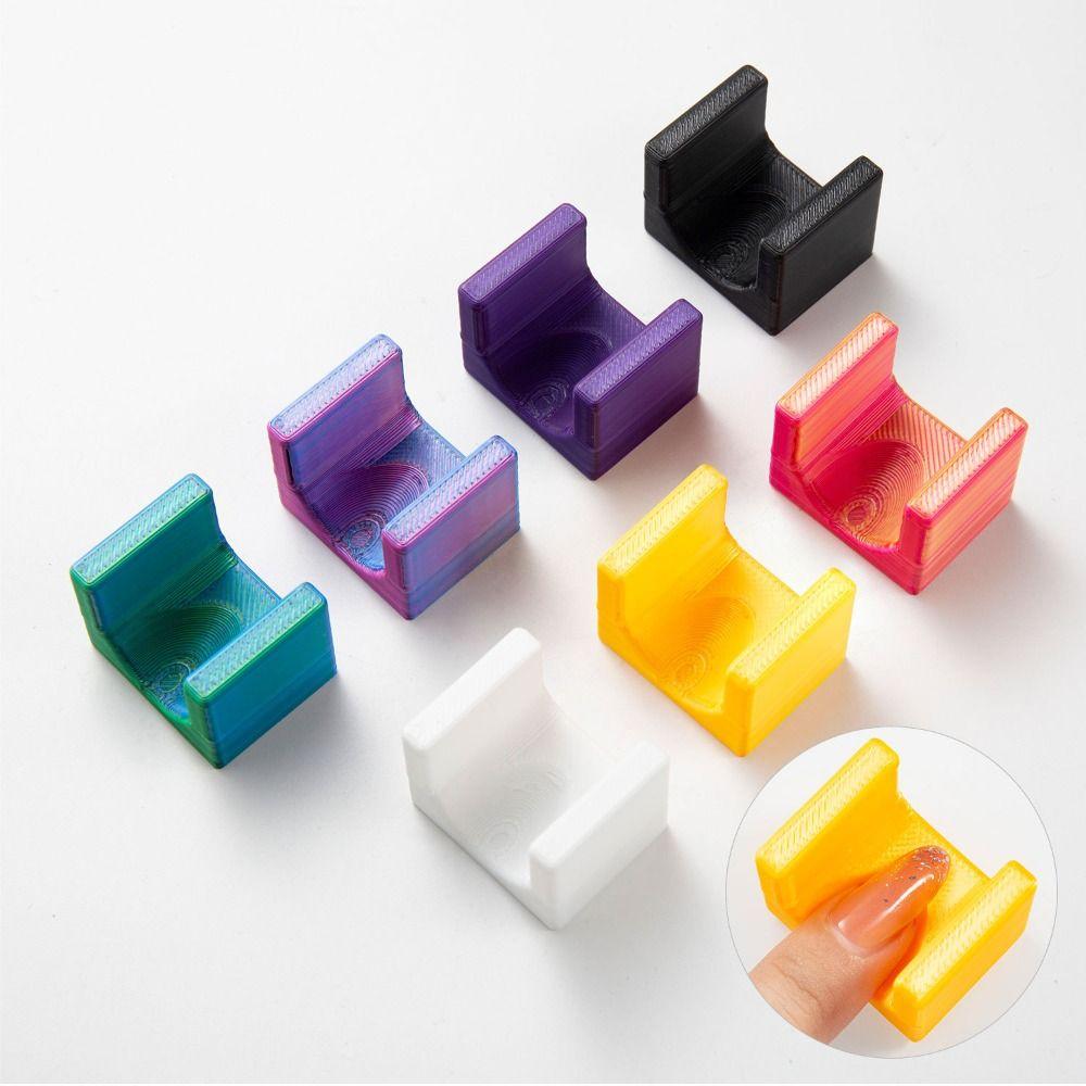 Креативный противоскользящий разделитель для пальцев ногтей, грязезащитный, многоразовый, портативный, 5D инструмент для DIY ногтей для нанесения лака