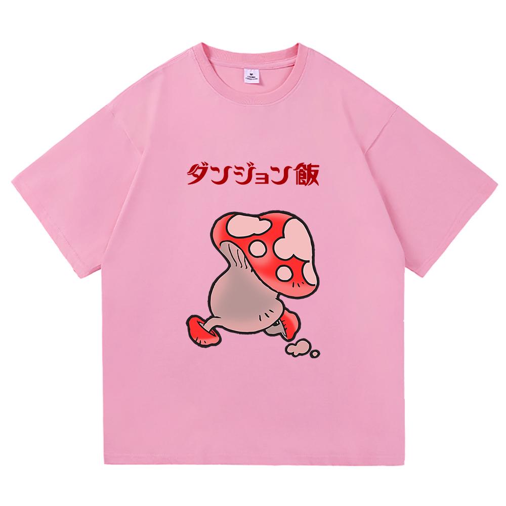 Dungeon Meshi Chimera Anatomy Diagram Graphic T Shirt Unisex Unisex Anime Vintage Gothic Loose Y2k Unisexga Fan Short Sleeve Tops