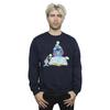 Disney Mens Lilo & Stitch Reading A Book Sweatshirt