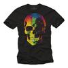 Skull T-Shirt Mens Disco Skull Disco Ball Festival Party Men Gifts