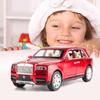 1/24 масштаб, Rolls Cullinan, модель внедорожника, игрушечный автомобиль, игрушечный автомобиль из цинкового сплава со звуком и светом для детей, подарок для мальчиков и девочек