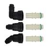 18mm ID16 Automotive Fuel Line Hose Bend Double-Sided Male Female Matching Combination Large Size Plastic Quick Connector