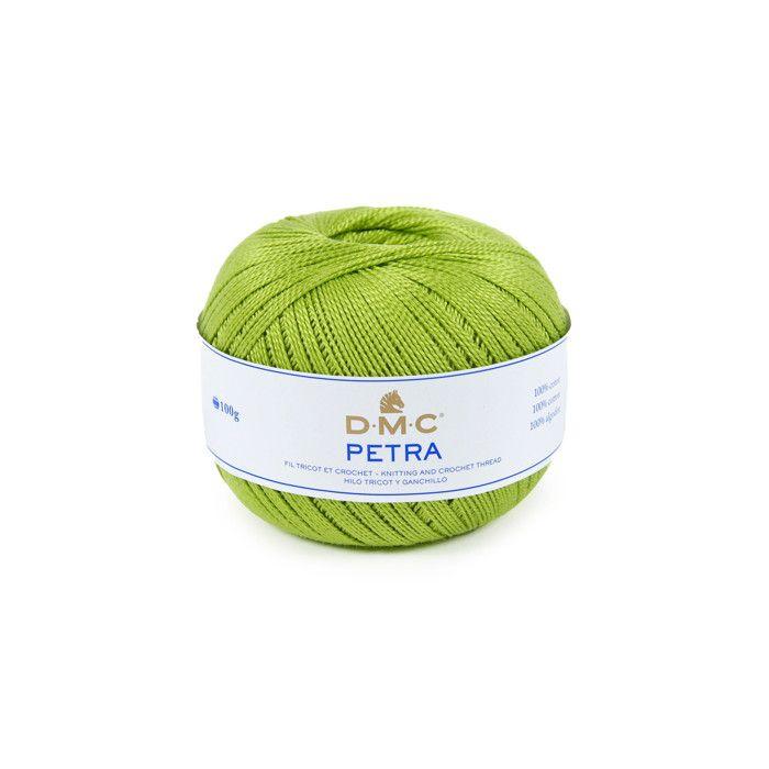 Cotton Yarn for Crochet and Knitting Pétra Gr.5 Col. 5907
