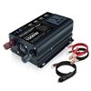 Двойное напряжение с автоматическим переключением постоянного тока 12 В и 24 В;48В и 60В;60 В и 70 В переменного тока, 220 В, 300 Вт, непрерывный/1000 Вт, пиковая модифицированная синусоидальная волна, 4 источника питания USB, инвертор мощности 220 В