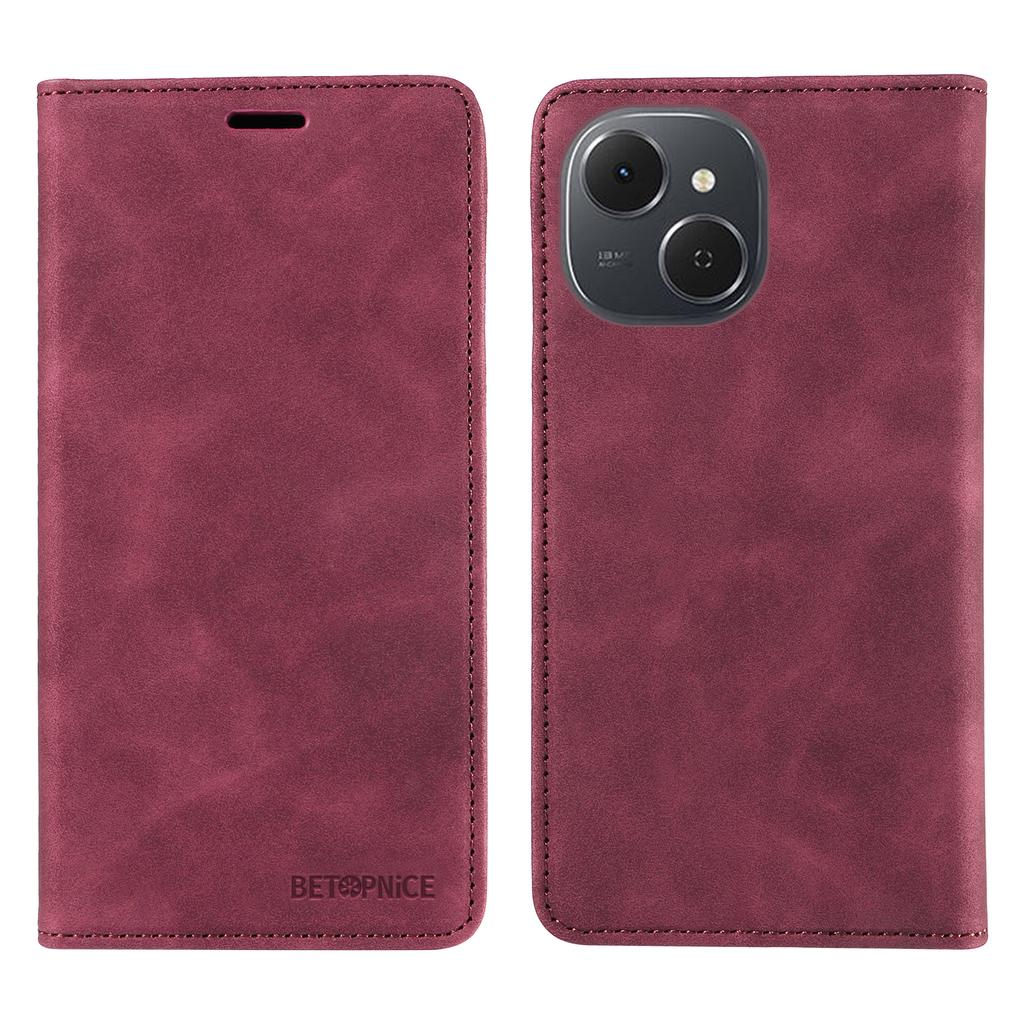 Для TECNO Spark 40C Чехол BETOPNICE с магнитной застежкой Кошелек с блокировкой RFID Подставка Кожаный чехол для телефона