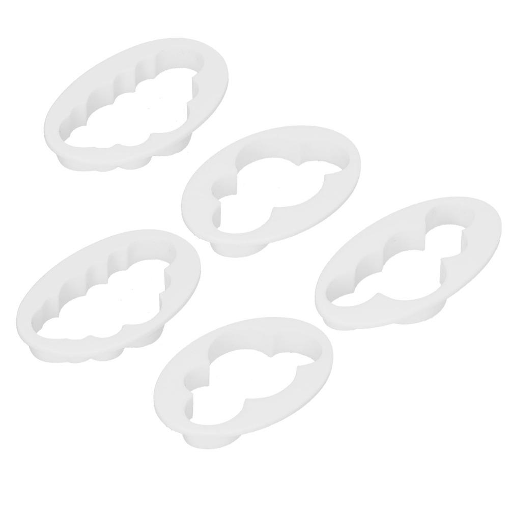 10pcs Raised Cutter Walls Cloud Cookie Cutter PP Cake Cutter Cookie Cutter Set Fondant Decoration