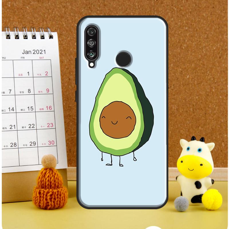 Милый Мультяшный Авокадо Фитнес Чехол Для Huawei P30 Pro P20 P40 Lite Nova 11i 8i 3i 11 9 10 SE 5T Y60 Y70 Y90 Y61 Y91 Обложка