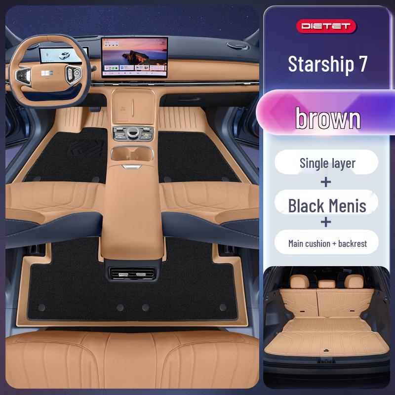 Коврики для ног Galaxy Starship 7 TPE2025 для автомобиля Geely Galaxy EM-i, Аксессуары для интерьера