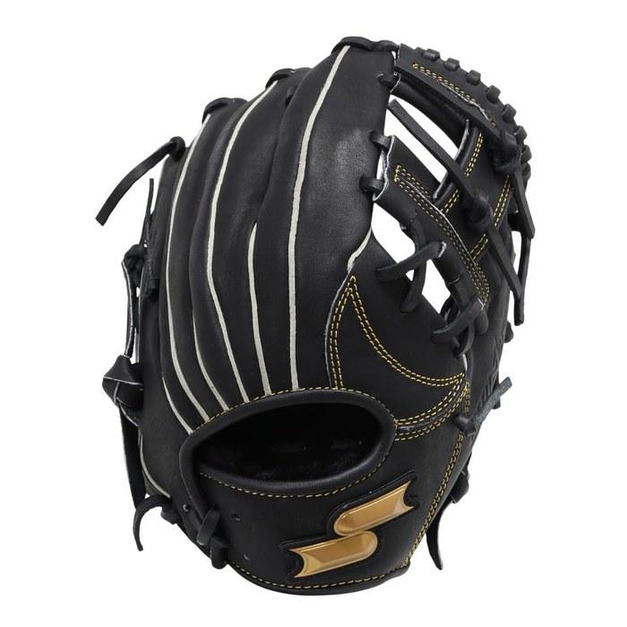 SSK Baseball Junior Soft Ball Glove Windream Series All-Round Use WJG224 Black(90) L(Right-Handed Throw)
