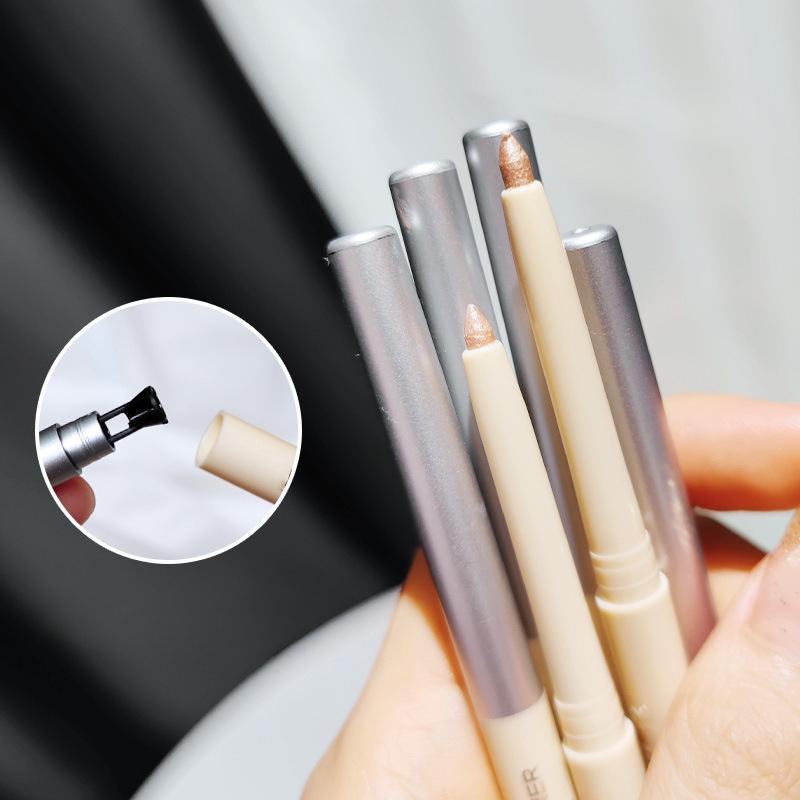 Матовый осветляющий карандаш для теней Lying silkworm Eyeliner Gem Pen Eyeliner Pen Concealer Pen Beige Skin Tone Smooth Contour Eye Shadow