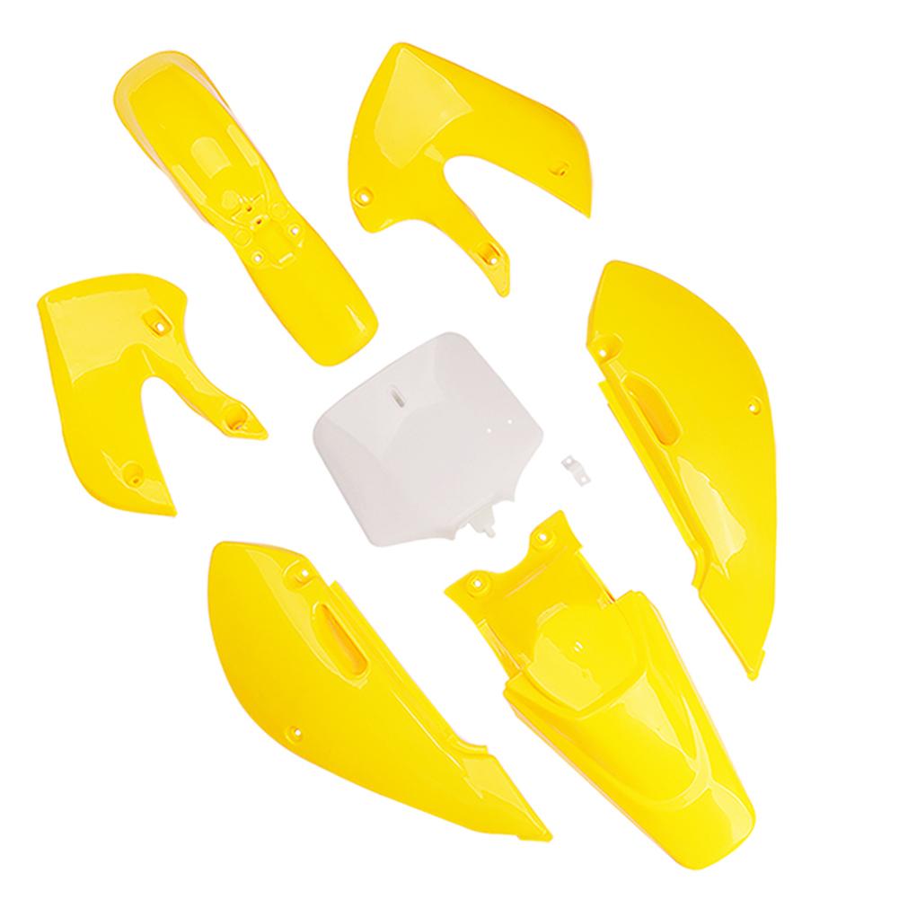 7шт мотоциклетный пластиковый обтекатель комплект кузова крылья подходят для Kawasaki KLX 110 KX65 DRZ110 RM65 2000-2009 аксессуары для мотоциклов