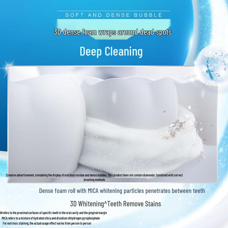 Crest 3D White Dual Action Toothpaste 120g X 4-Pack