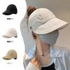 Women's Casual Cap Summer New Fashion Can Be Tied High Ponytail Empty Top Hat UV Protection Foldable Sun Protection Cap