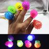 Strawberry Shape Flashing LED Finger Ring Luminous Kids Gift Party Supplies