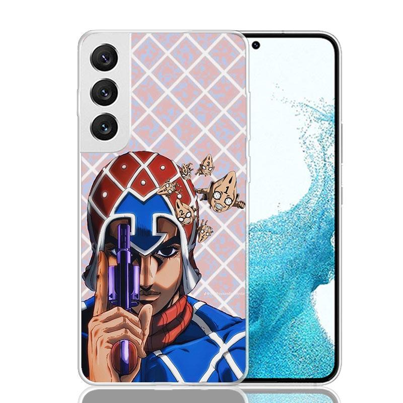 Чехол для телефона JoJo Adventure Guido Mista для Samsung Galaxy S26 S25 Edge S24 S23 FE S22 Ultra S21 Plus S20 + Fundas Cover Coque Gal