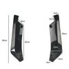Universal Car Front Rear Bumper Strip Lip Spoiler Diffuser Splitter Scratch Protector Carbon Fiber Winglets Side Skirt Extension