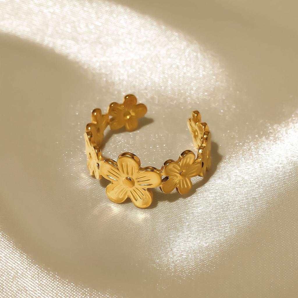 Модное женское кольцо из 1 части Женское кольцо Металлическое кольцо Глянцевое кольцо Металлическое кольцо Праздничный подарок