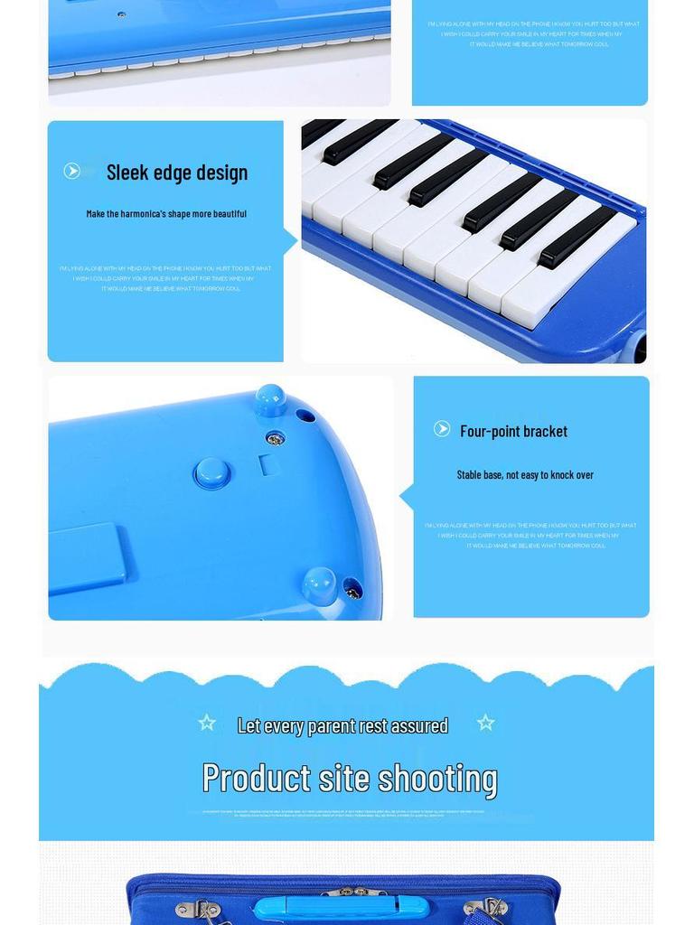 Meodica 37-Key Harmonica: Beginner Mouth Organ for Kids & Adults