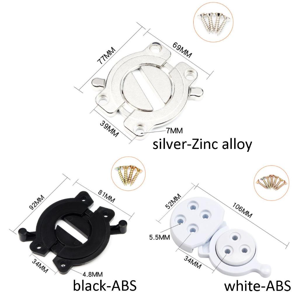 Accessories Strong Zinc Zinc Alloy/ABS Furniture Hinges Fastener Hardware Tabletop Connector Fixing Fitting