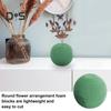 Floral Foam Blocks Green Spherical Flower Mud Florist Plant Foam Ball for Live/Artificial Flower Arrangement Wedding Vase Decoration