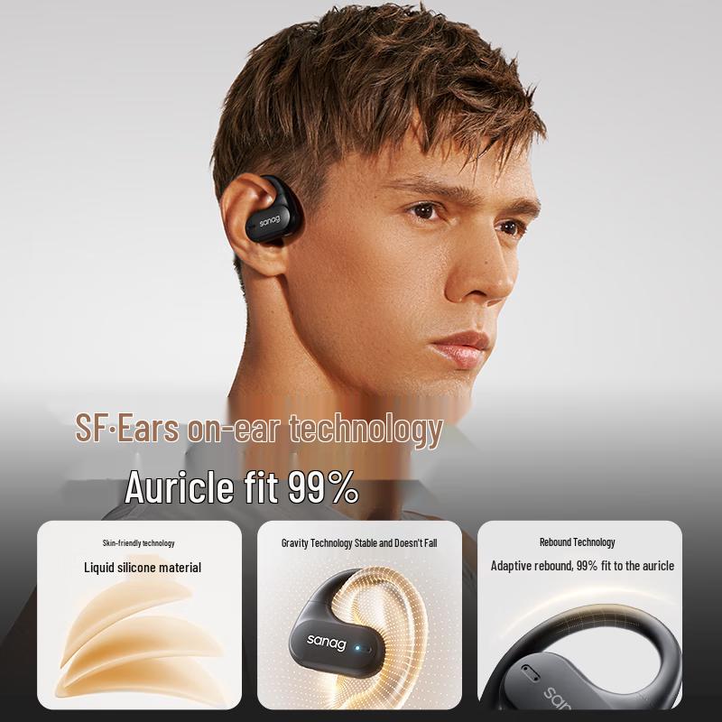 Saina Z7 Pro Open-Ear Bone Conduction Sports Earphones
