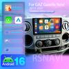 Lecteur Multimédia GPS Android 16 Carplay Auto Pour GAZ Gazelle Next 2013 2014 - 2021 DVD BT Vidéo DSP 2din Head Unit Snapdragon