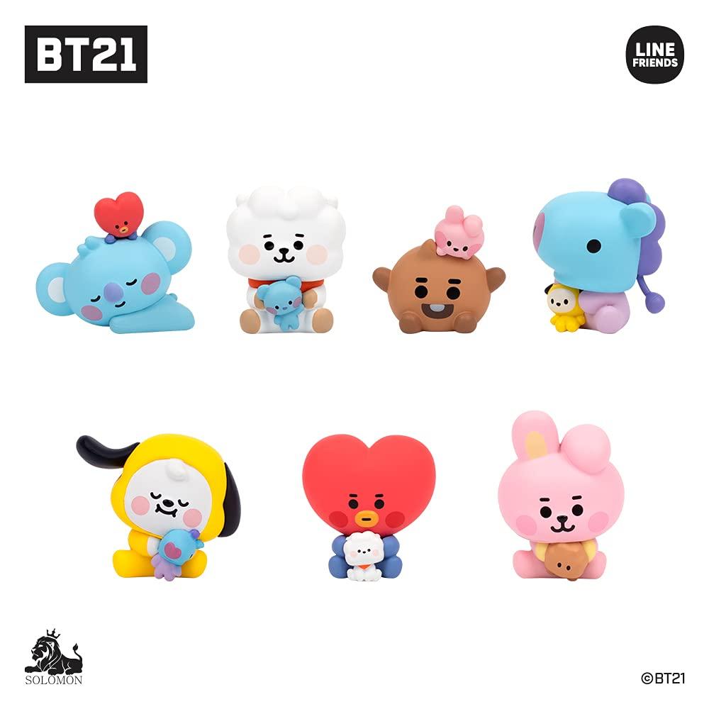 Соломон Шоджи BT21 Фигурка на монитор Мой маленький приятель CHIMMY Вер.3 BT21-RFG-3E-CM