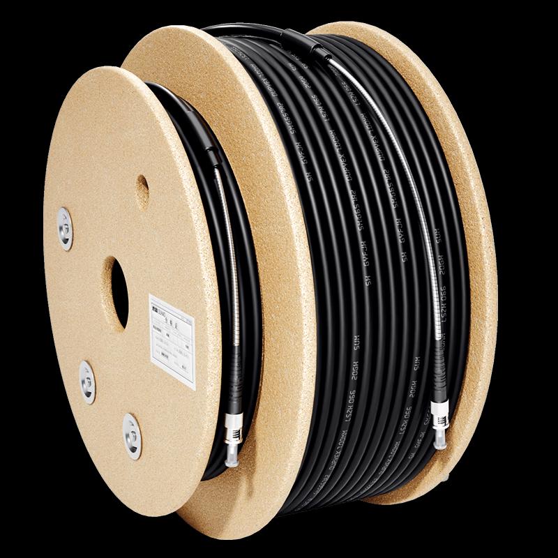 Outdoor Armored Single-Mode ST-ST Fiber Optic Patch Cable