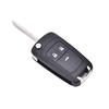 Lip Folding 3 Button Flip Remote Key Shell Case Cover Fob For Chevrolet Cruze